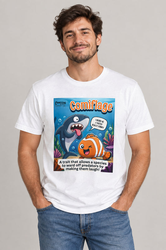 Comiflage – Shark Tee
