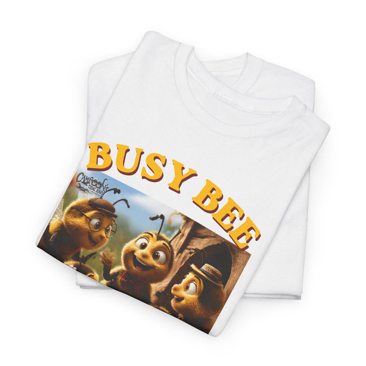 Busy Bee – T-shirt Réseau Social
