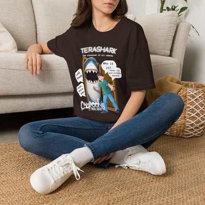 Requin de terre - T-shirt humoristique