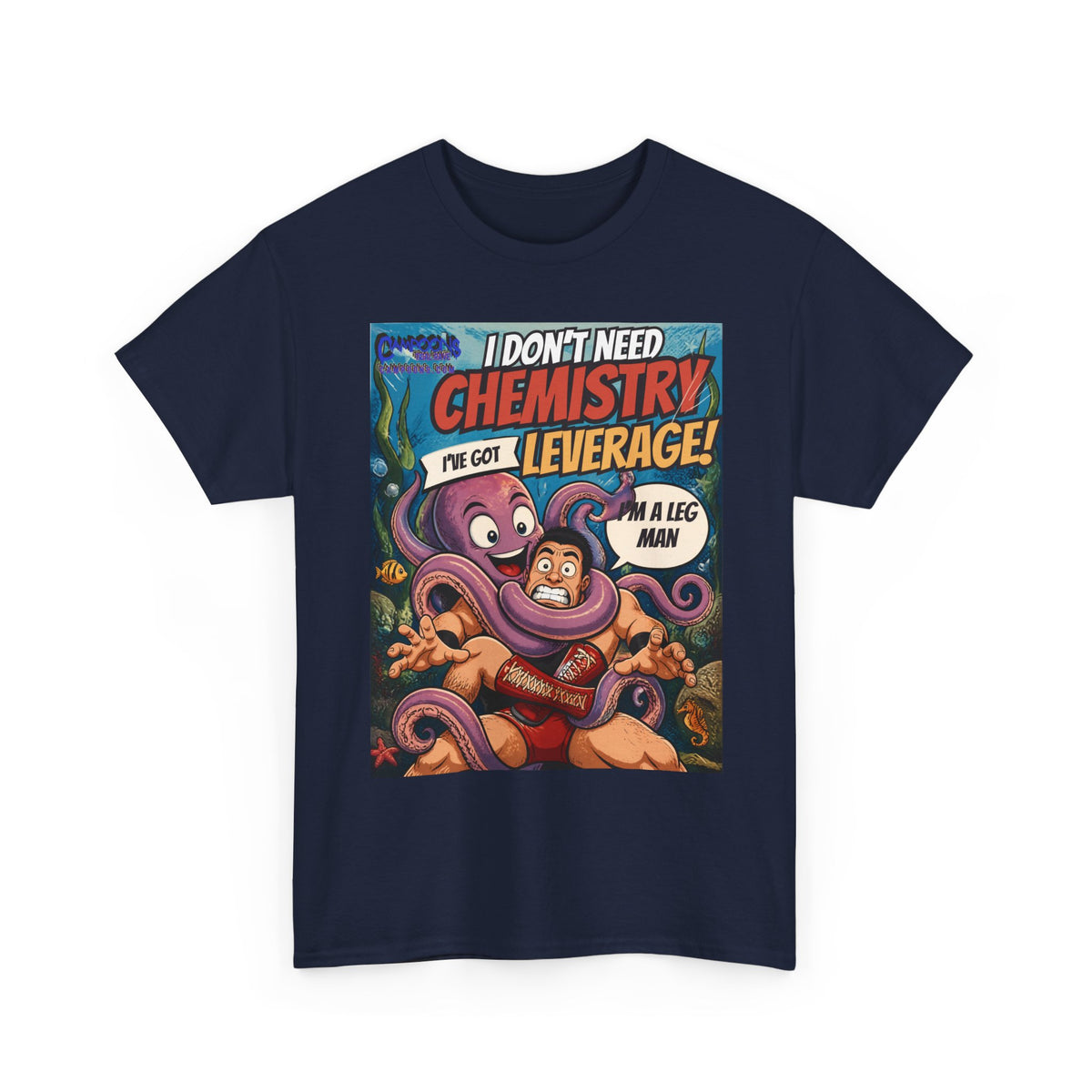 Je n'ai pas besoin de chimie, j'ai le levier – T-shirt poulpe