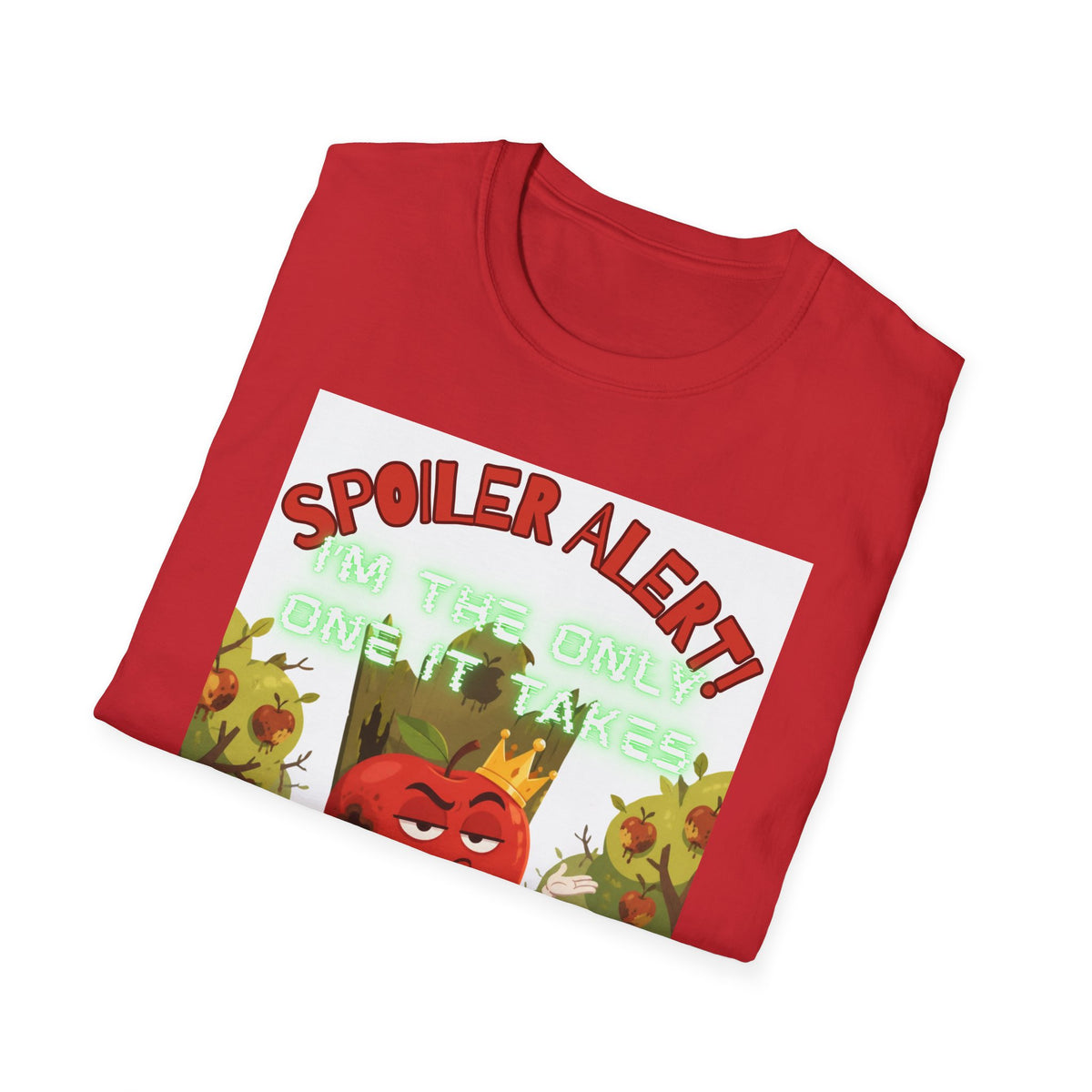 Alerte spoiler – T-shirt Angry Apple