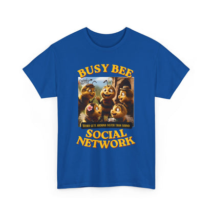 Busy Bee – T-shirt Réseau Social