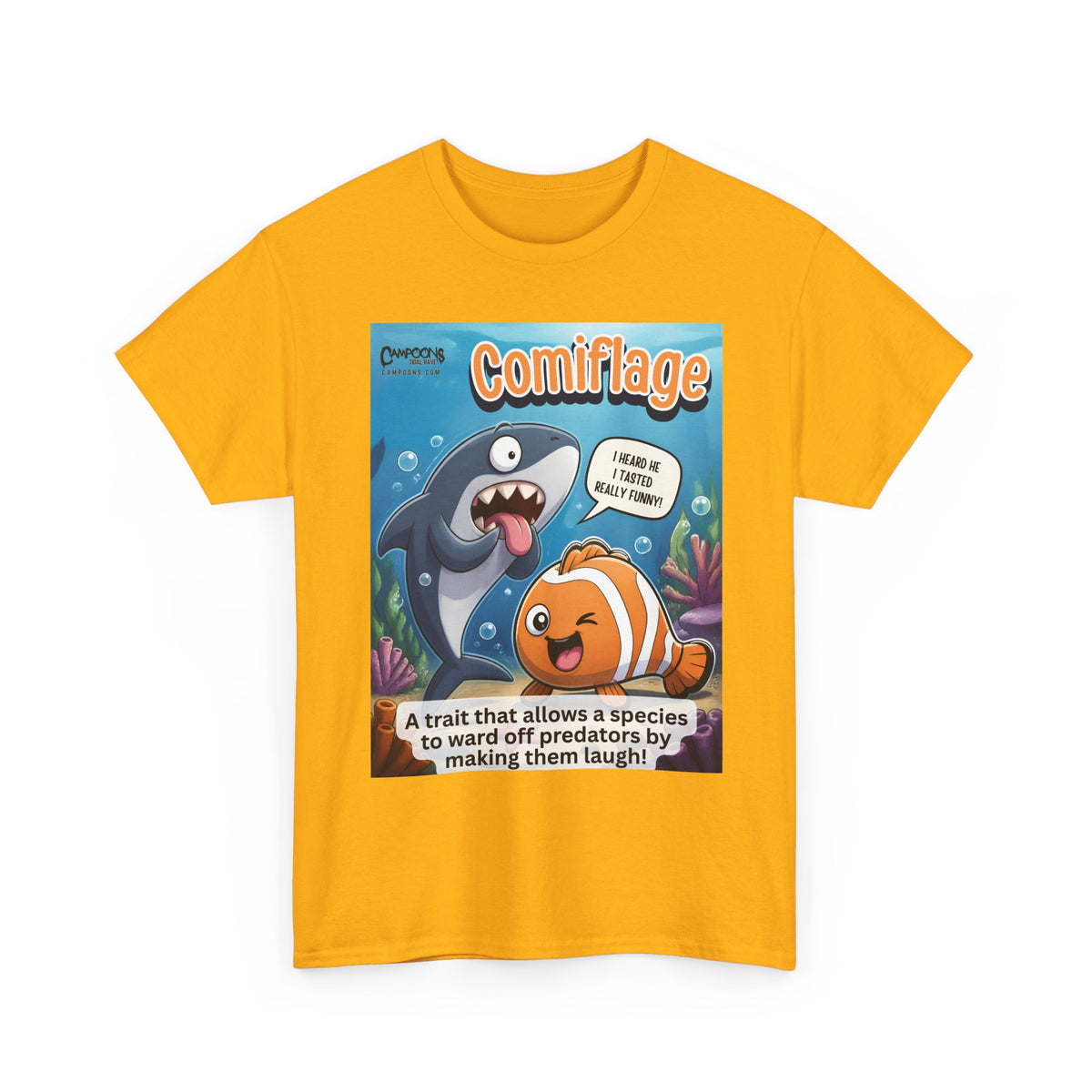 Comiflage – Shark Tee