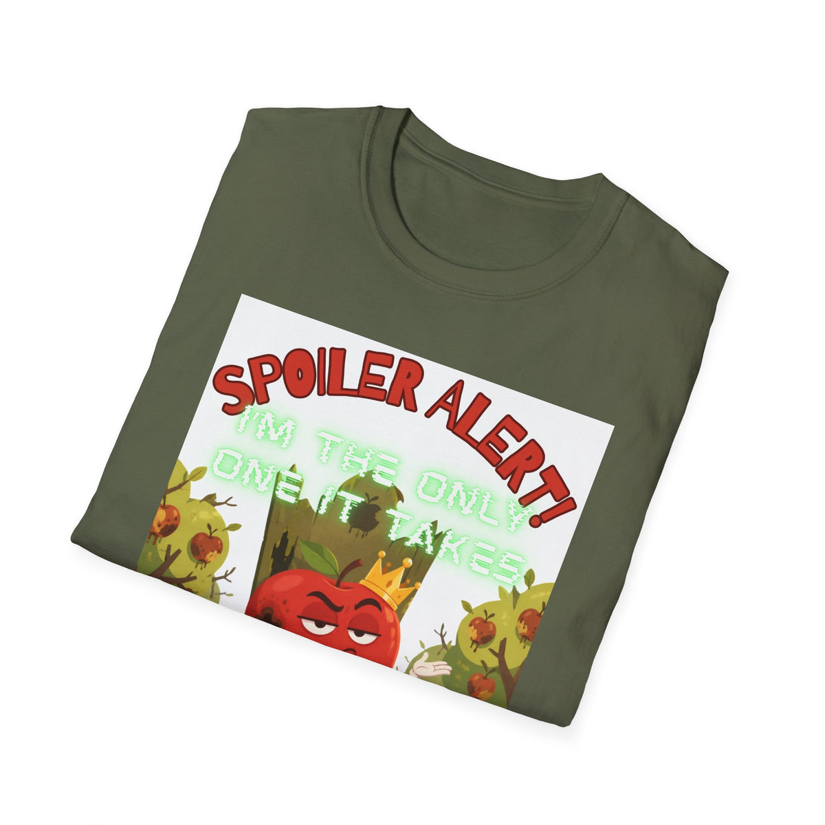 Alerte spoiler – T-shirt Angry Apple