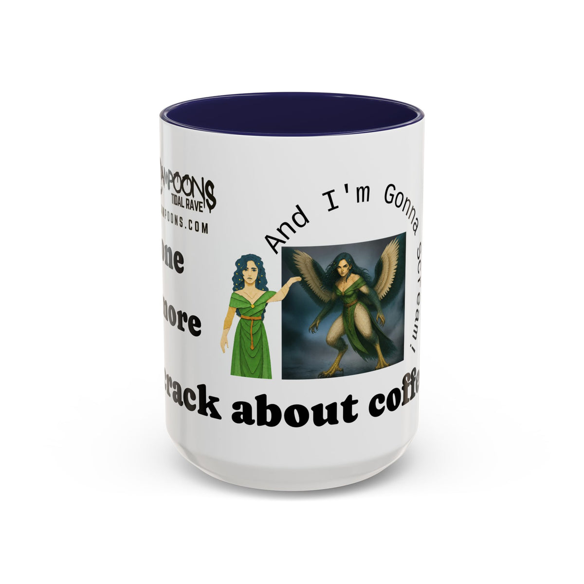 "And I'm Gonna Scream" Accent Ceramic Funny Mug