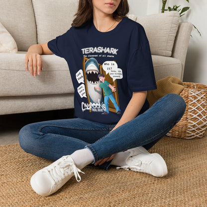 Requin de terre - T-shirt humoristique