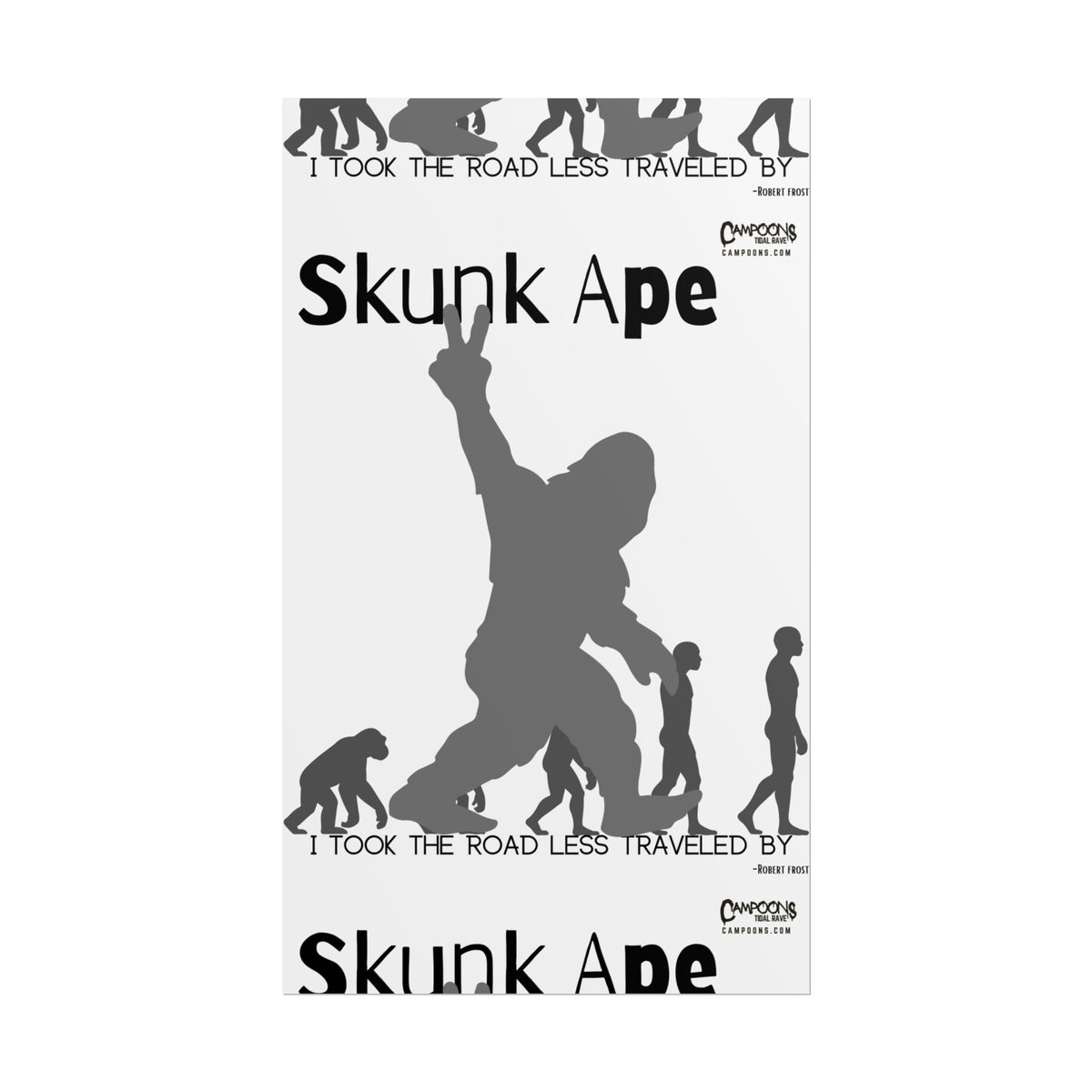 Skunk Ape - Autre chemin - affiche