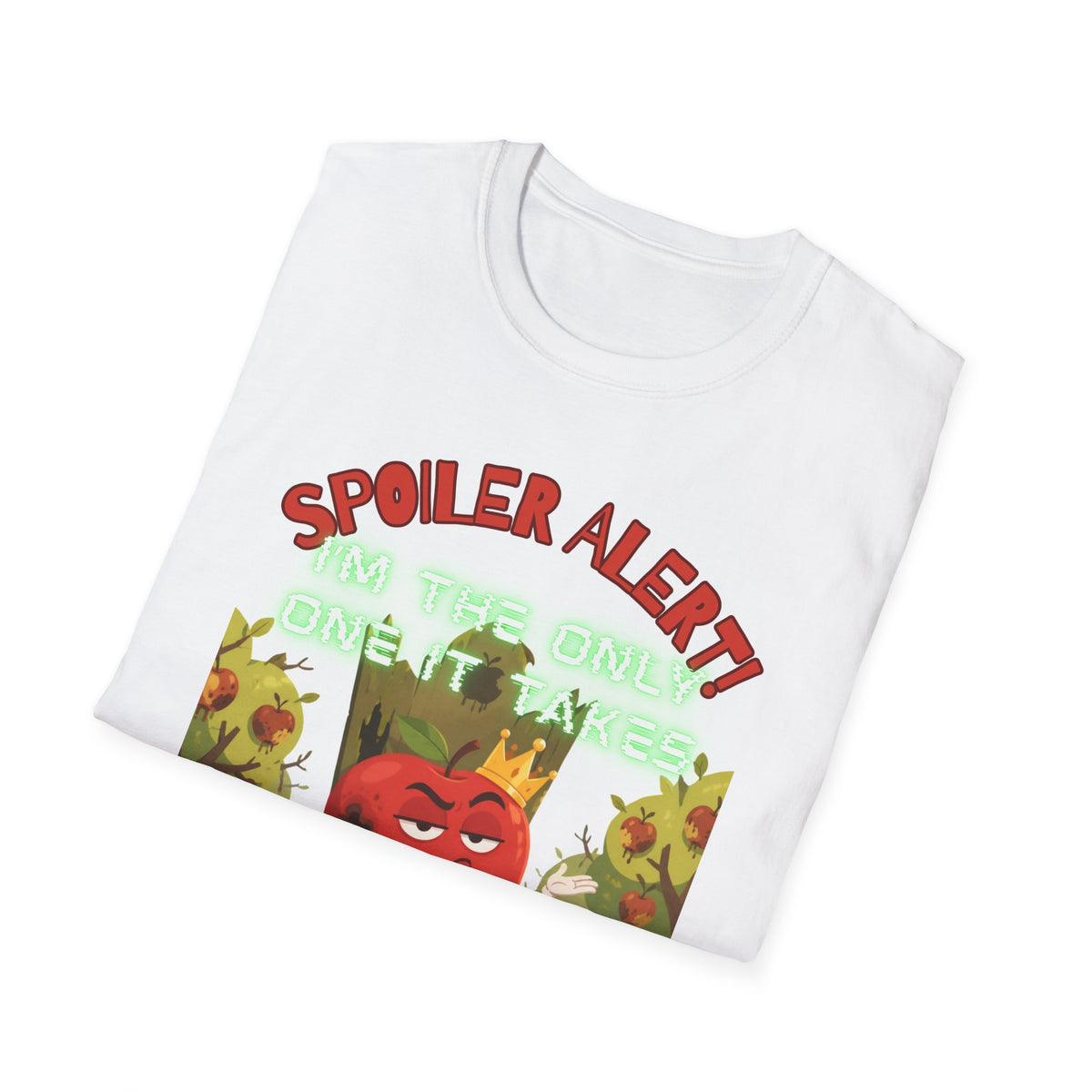 Alerte spoiler – T-shirt Angry Apple