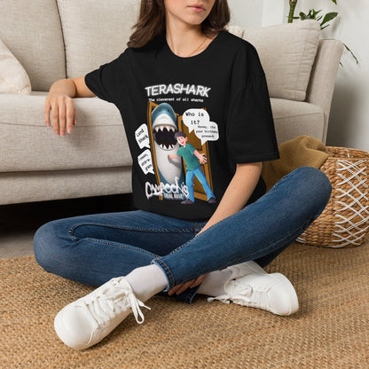 Requin de terre - T-shirt humoristique