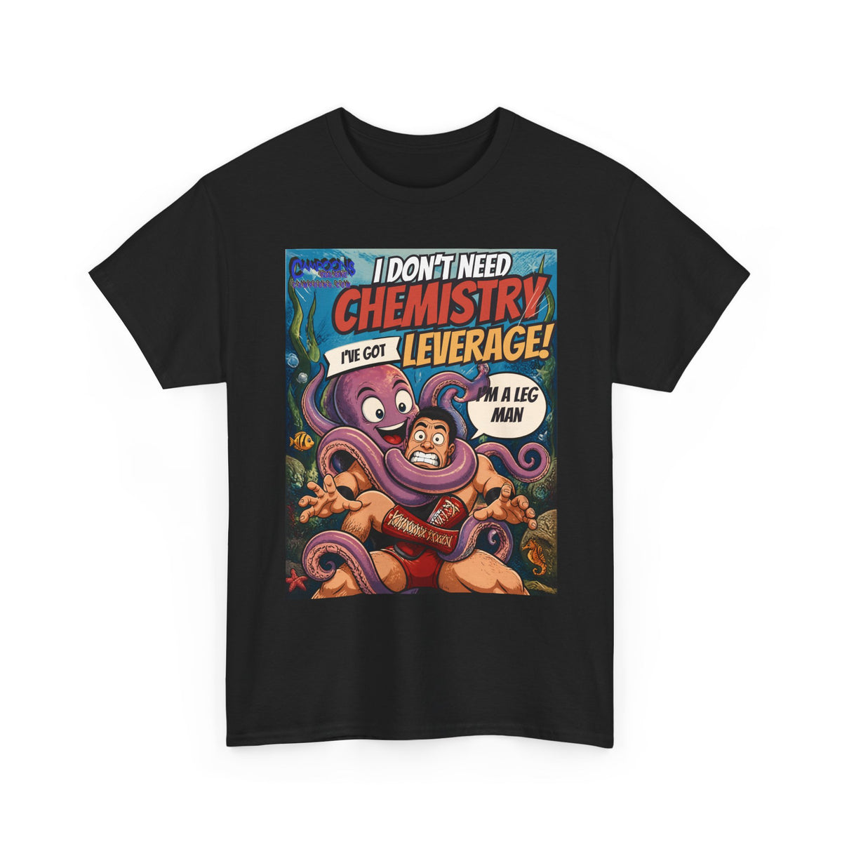 Je n'ai pas besoin de chimie, j'ai le levier – T-shirt poulpe