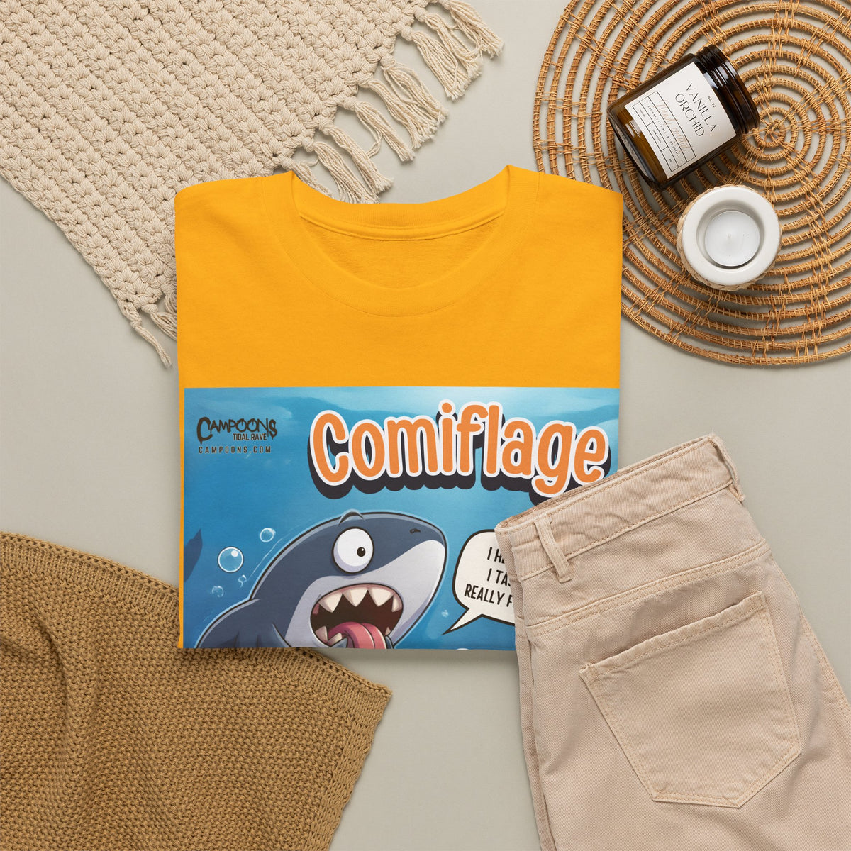 Comiflage – Shark Tee