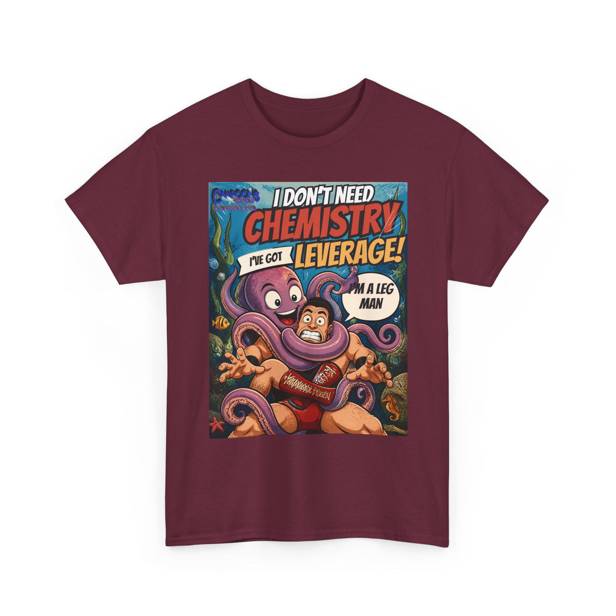 Je n'ai pas besoin de chimie, j'ai le levier – T-shirt poulpe