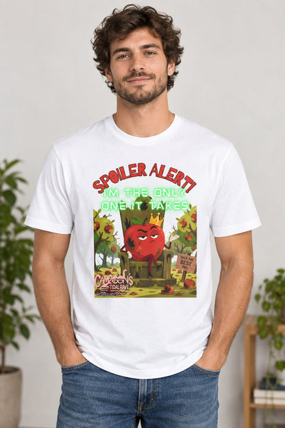 Alerte spoiler – T-shirt Angry Apple