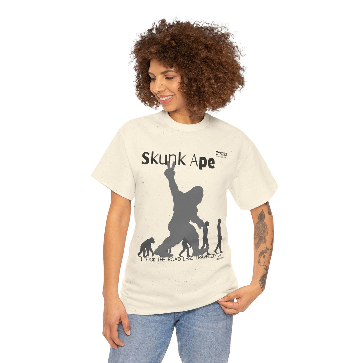 T-shirt unisexe en coton épais