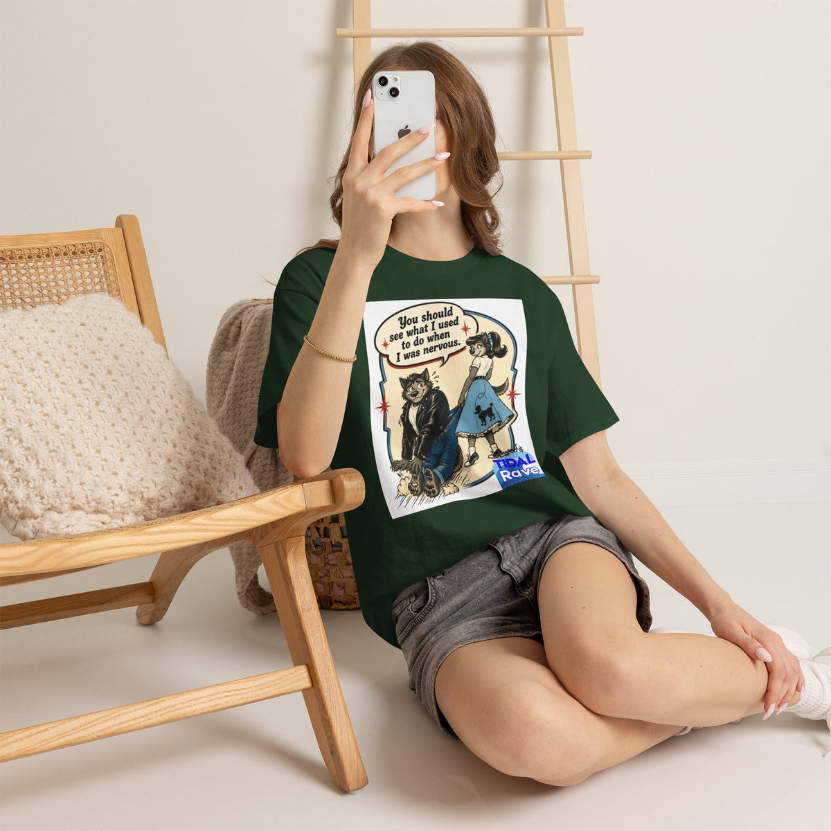 Wipe Butt Wolfy Tee