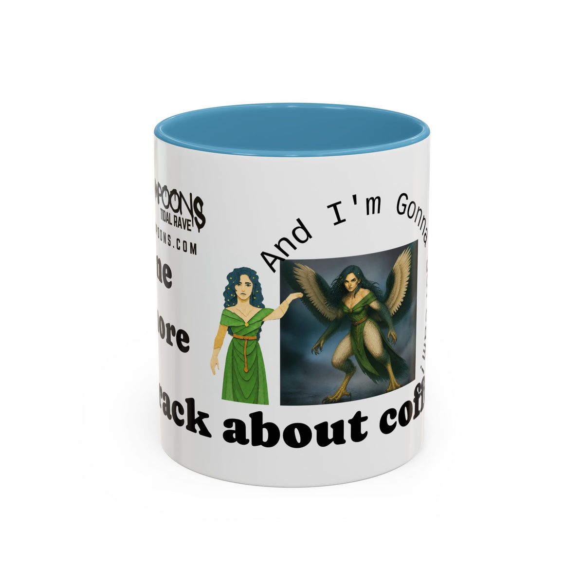 "And I'm Gonna Scream" Accent Ceramic Funny Mug