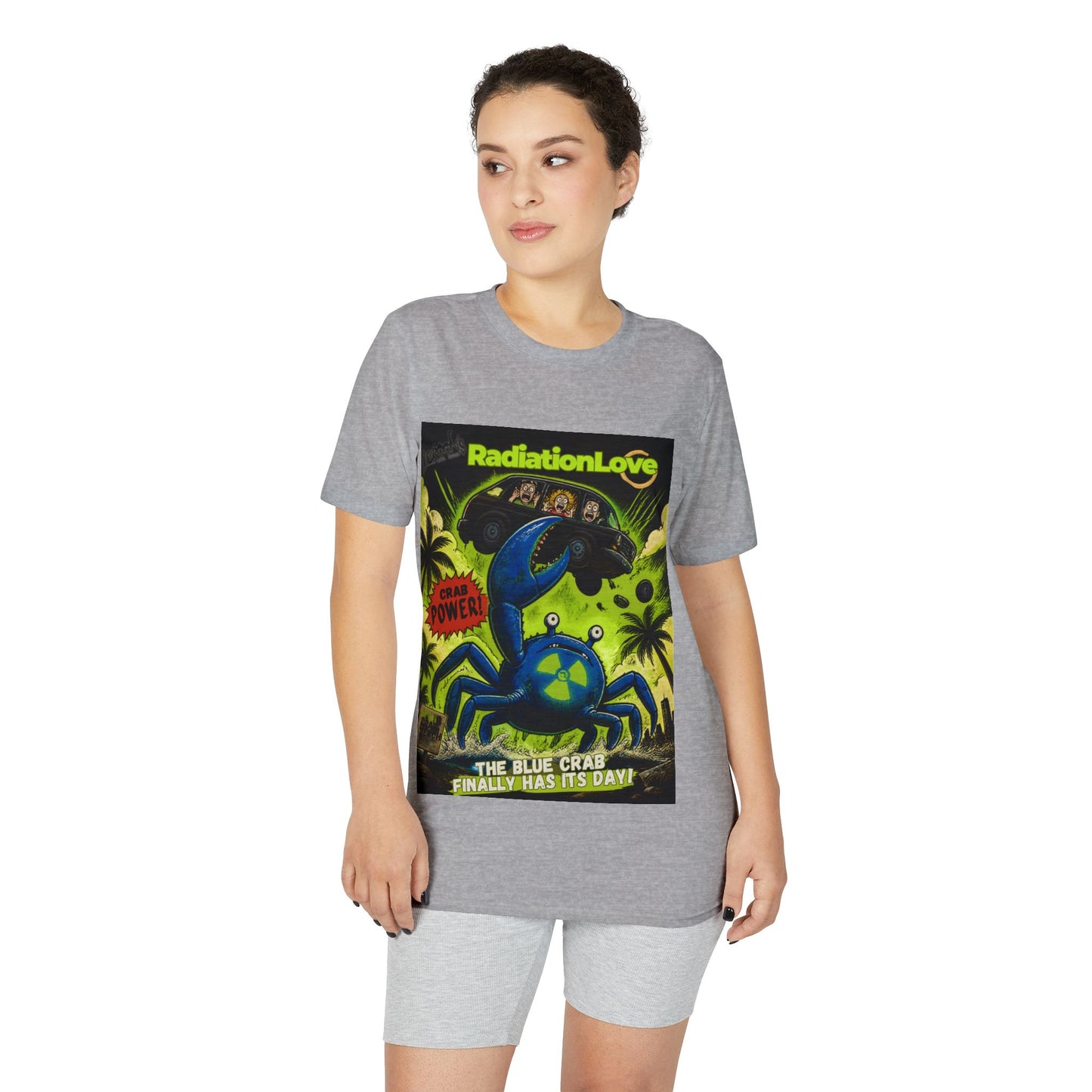 Radiation Love Blue Crab Graphic T-Shirt