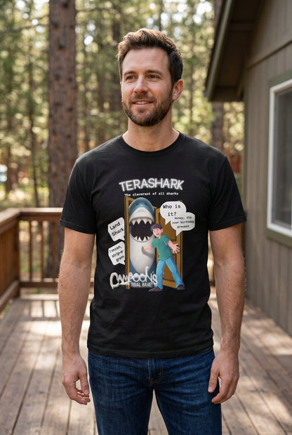 Requin de terre - T-shirt humoristique