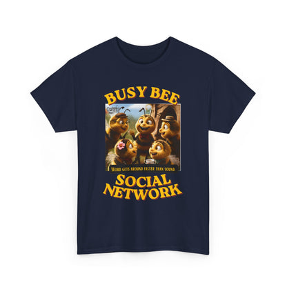 Busy Bee – T-shirt Réseau Social