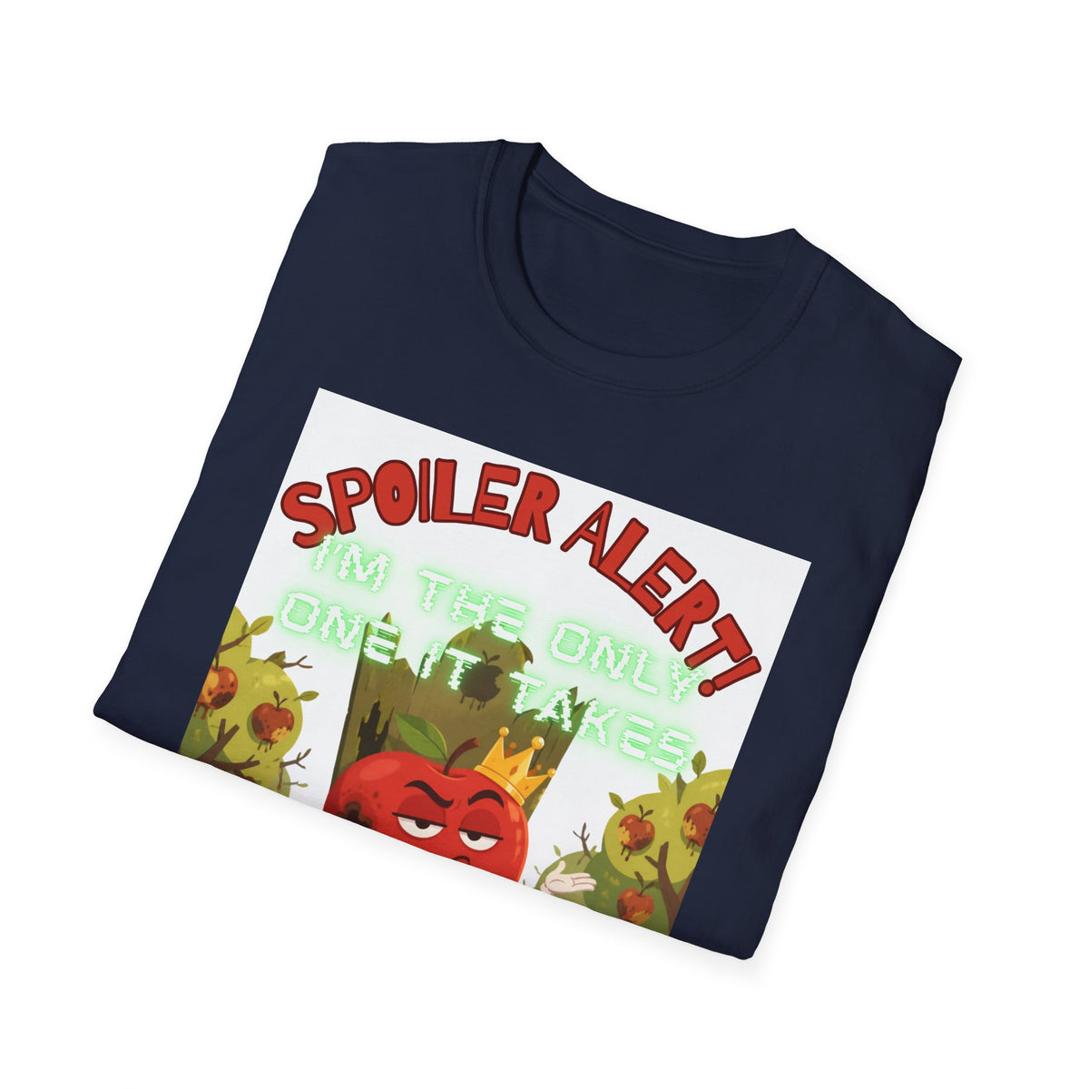 Alerte spoiler – T-shirt Angry Apple
