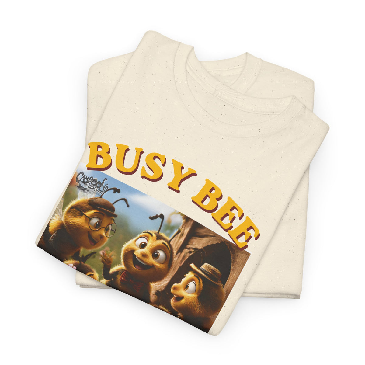 Busy Bee – T-shirt Réseau Social