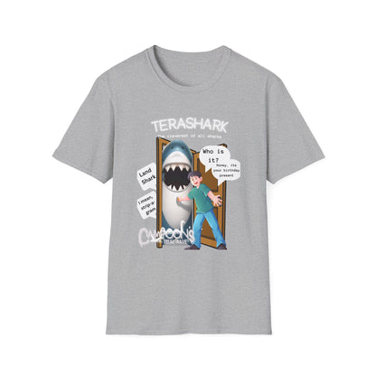 Requin de terre - T-shirt humoristique