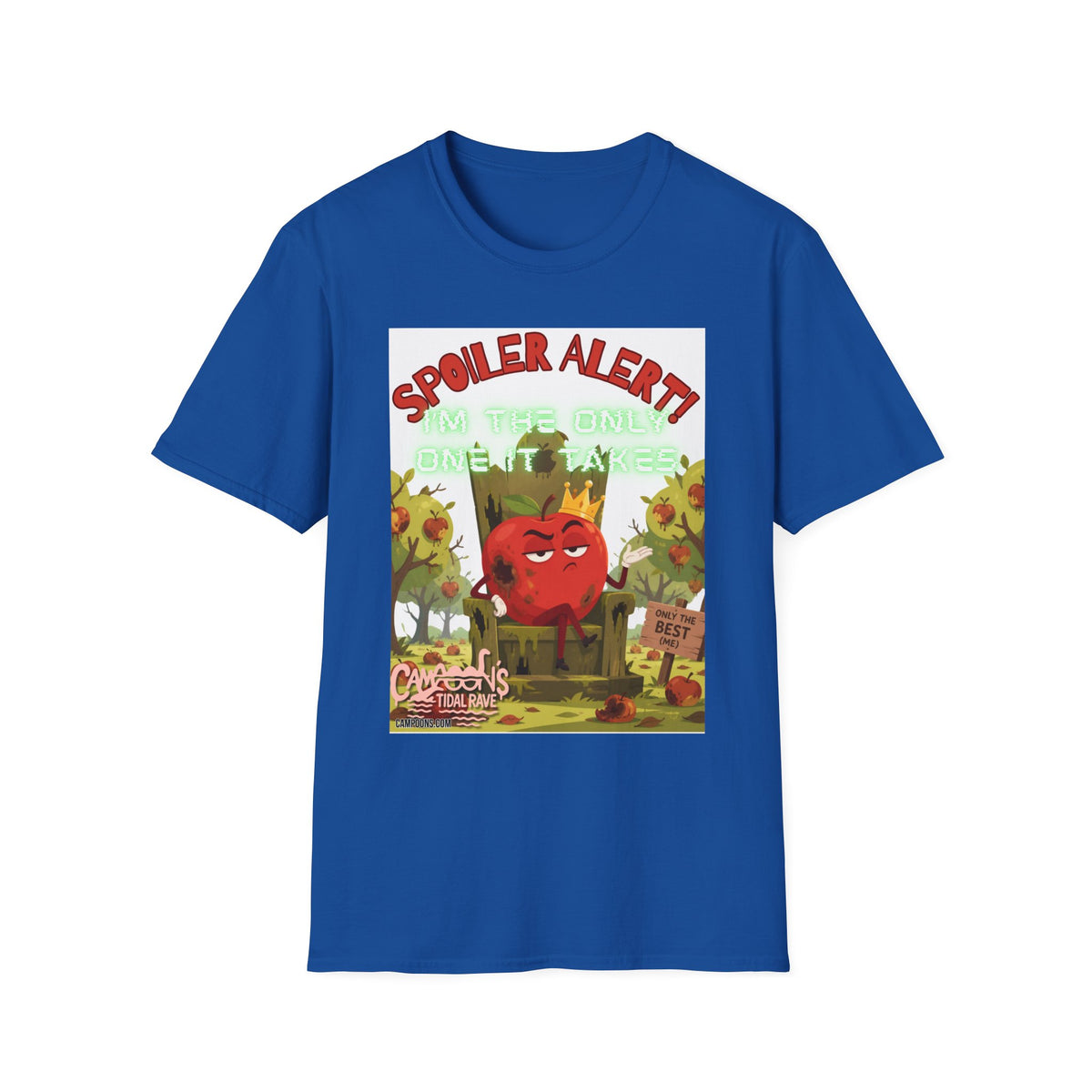 Alerte spoiler – T-shirt Angry Apple