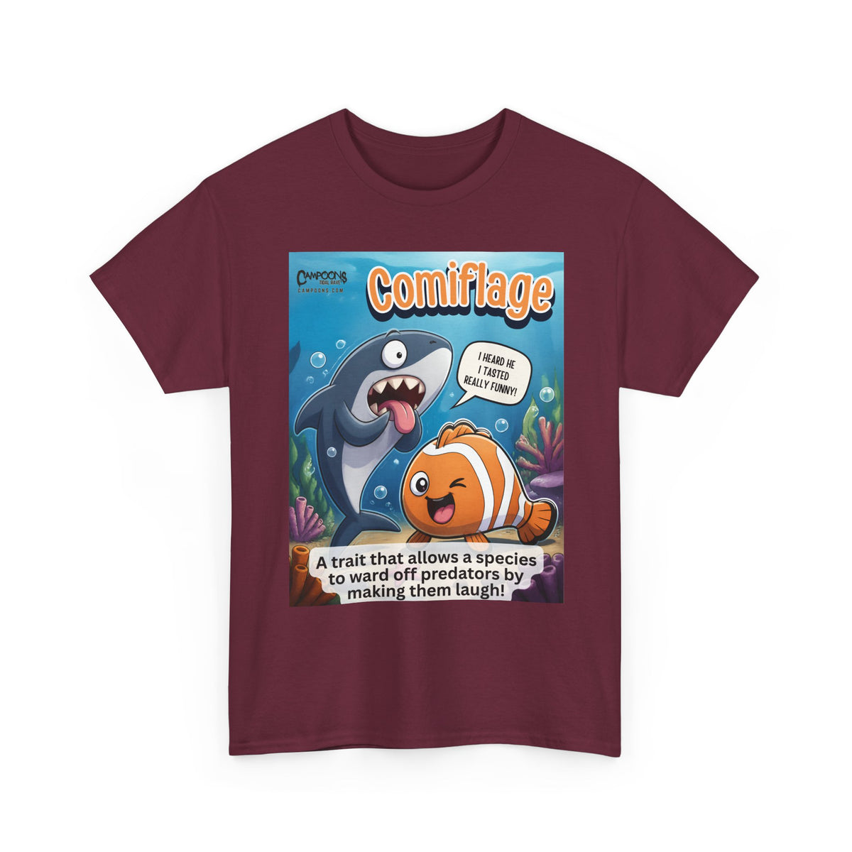 Comiflage – Shark Tee
