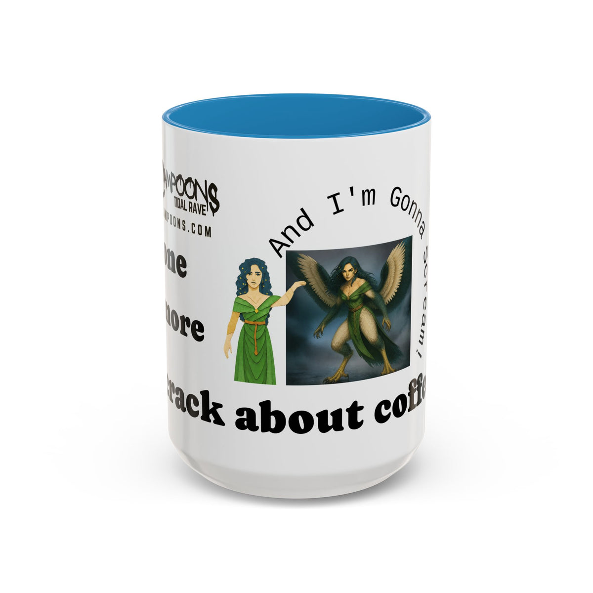 "And I'm Gonna Scream" Accent Ceramic Funny Mug