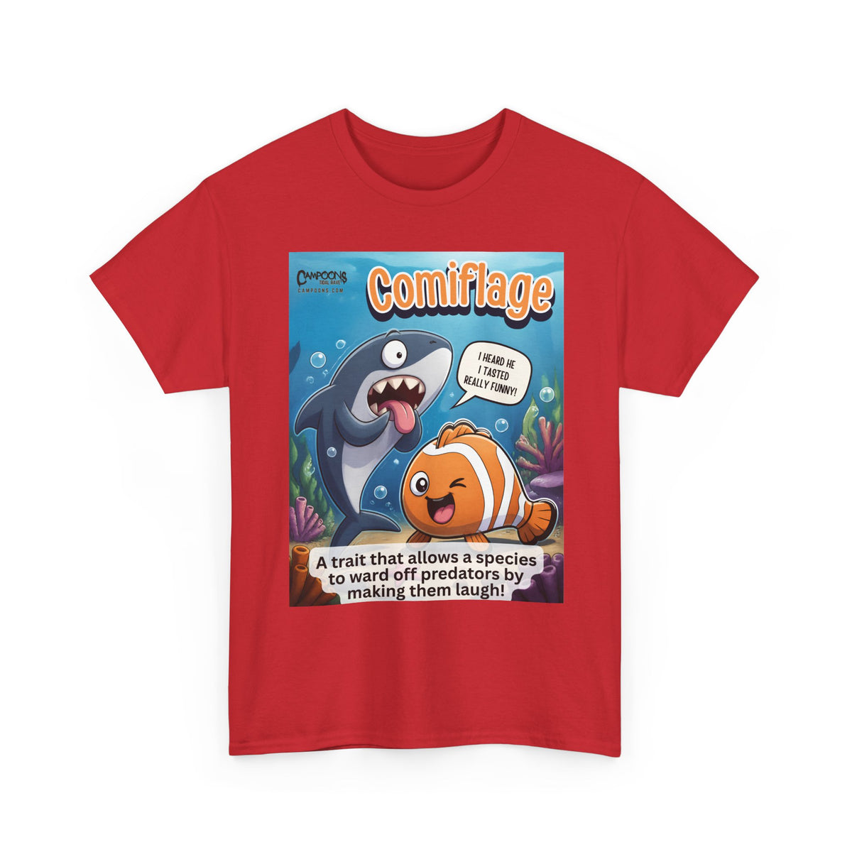 Comiflage – Shark Tee