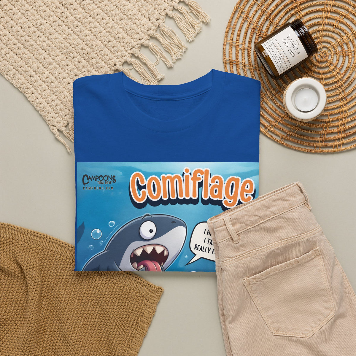 Comiflage – Shark Tee