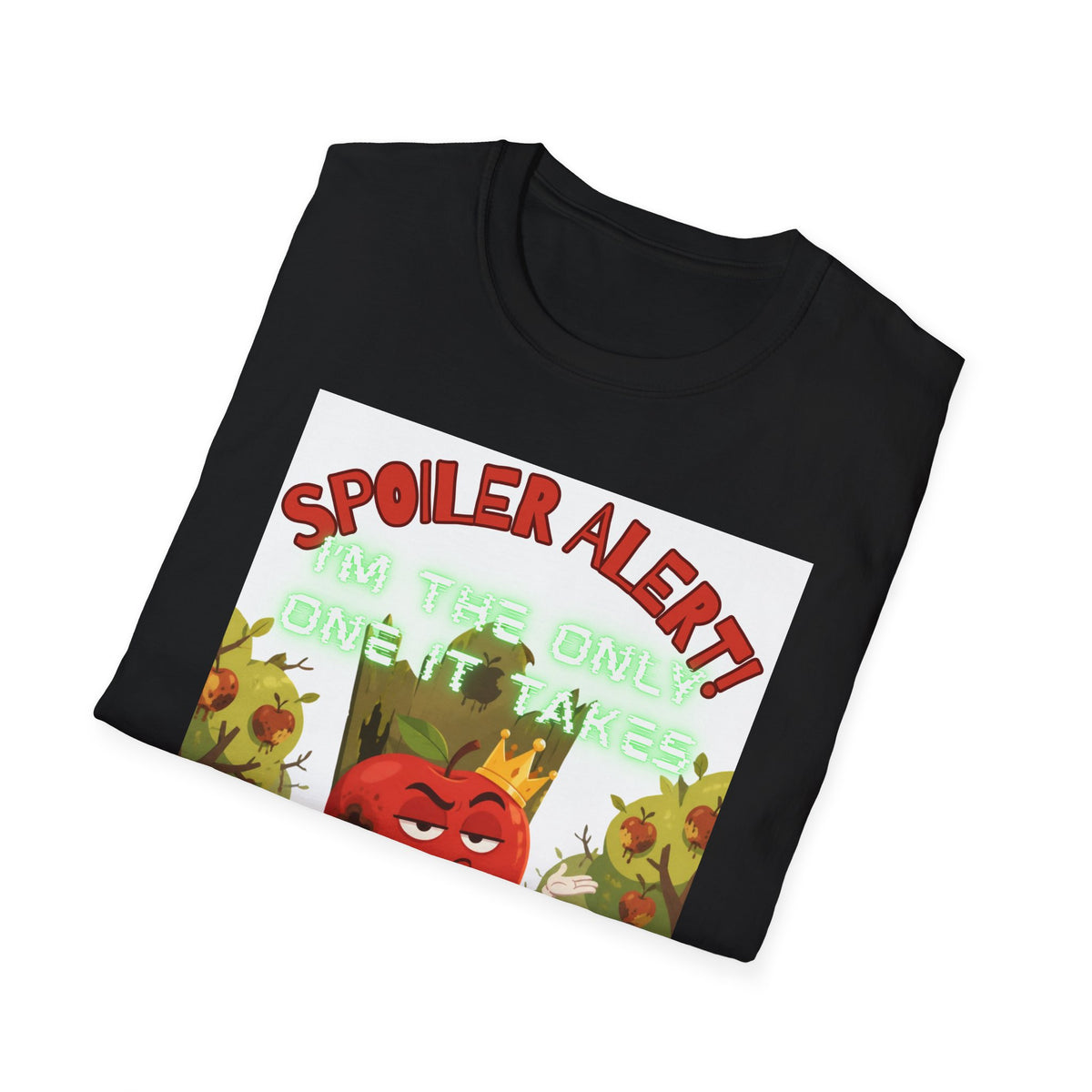 Alerte spoiler – T-shirt Angry Apple