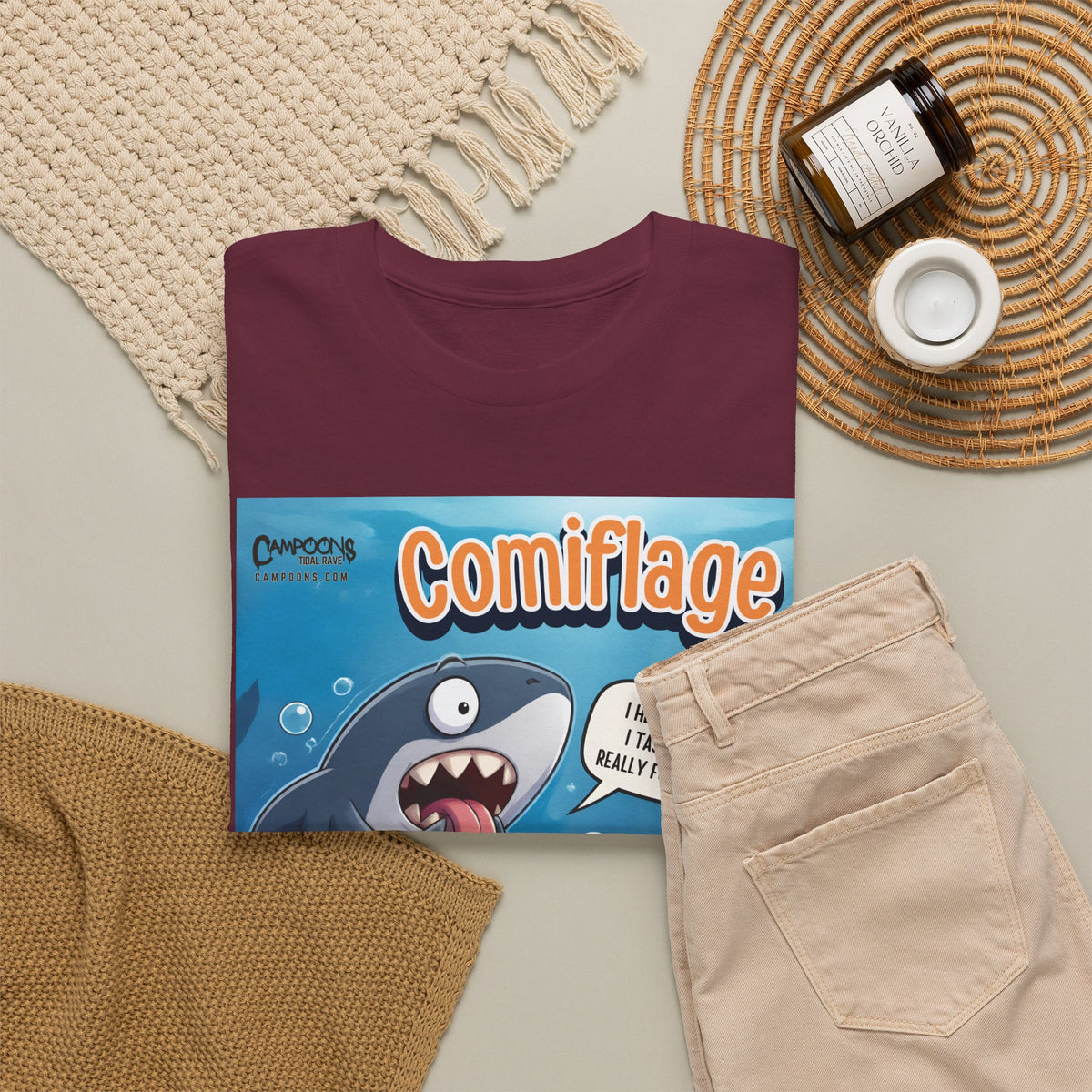 Comiflage – Shark Tee